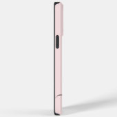Meisjesachtig Roze Monogram Modern Schrift Geperso Case-Mate iPhone Case (Achterkant / Rechts)
