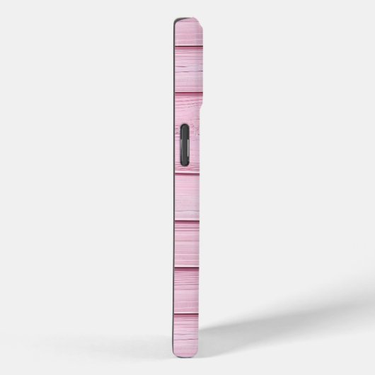 Meisjesachtig Roze Nep Houten Hart Regenboog Bij G Case-Mate iPhone Case (Achterkant / Rechts)