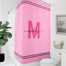 Meisjesachtig Roze Persoonlijke Elegante Naam Mono
