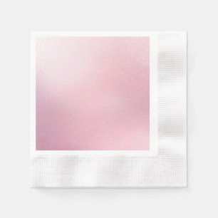 Meisjesachtig Roze Vrouwelijk Zachte Glans Ombre Servet