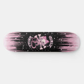 Meisjesachtig Schedel Skate Skateboard (Horizontaal)