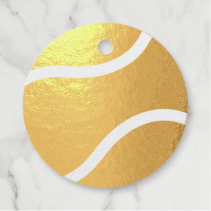 meisjesachtig tennis dank je goud bedankjes labels
