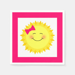 Meisjesachtig Zonnefeest Servet
