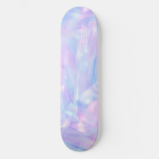 Meisjesachtige achtergrond persoonlijk skateboard