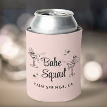 Meisjesachtige Babe Squad Roze Bachelorette-feestj