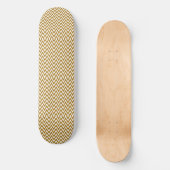 Meisjesachtige Gele Golf Persoonlijk Skateboard (Voorkant)