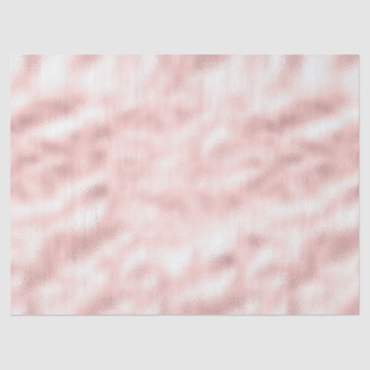 Meisjesachtige Glam Roze Roze Bruiloft Feest Tissuepapier (Voorkant)