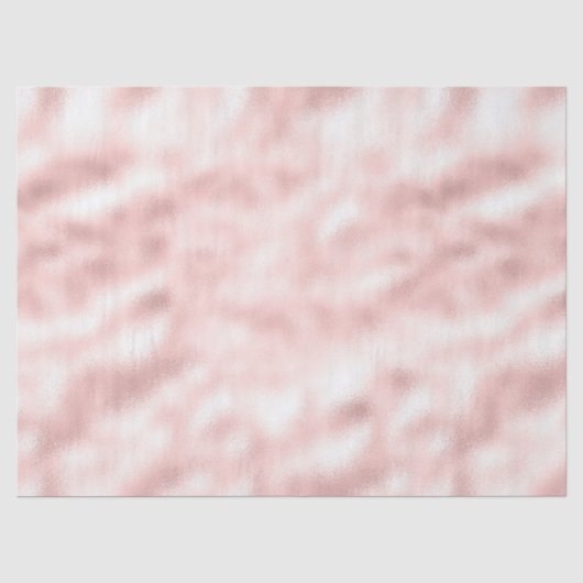 Meisjesachtige Glam Roze Roze Bruiloft Tissuepapier (Voorkant)