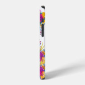 Meisjesachtige glamour hete roze glitter vonken mo iPhone hoesje (Linkerkant)