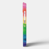 Meisjesachtige Glitter Regenboog Case-Mate iPhone Case (Achterkant / Links)
