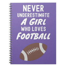 Meisjesachtige Golf Voetbal Cadeaus Voor Meisjes K Notitieboek