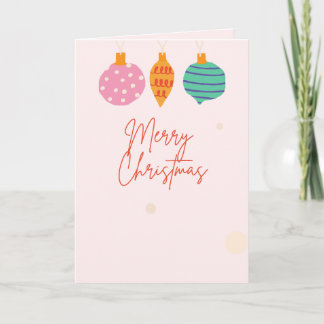 Meisjesachtige kerstkaart, standaard, 13 x 18 cm kaart
