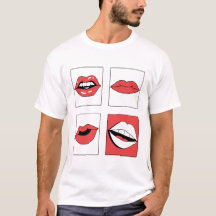 Meisjesachtige lippen