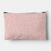 Meisjesachtige moderne serif gemonogrammeerde roze etui (Achterkant)