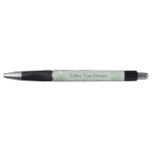 Meisjesachtige Muntgroene Glitterdromen Pen (Voorkant)