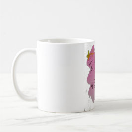 Meisjesachtige pop.. koffiemok