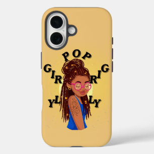 Meisjesachtige pop locs telefoonhoesje iPhone 16 hoesje