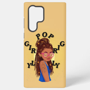 Meisjesachtige pop locs telefoonhoesje samsung galaxy hoesje