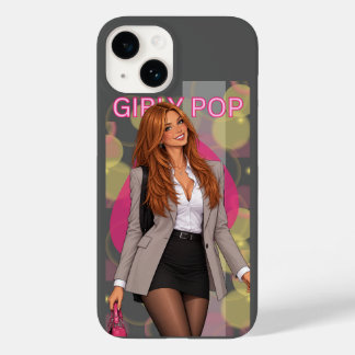 Meisjesachtige Pop Mode Grijze Hoesje