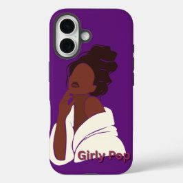 Meisjesachtige pop telefoonhoes iphone 16 hoesje
