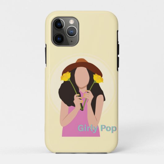 Meisjesachtige pop telefoonhoesje Case-Mate iPhone case (Achterkant)