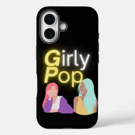 Meisjesachtige poptelefoon iPhone 16 hoesje