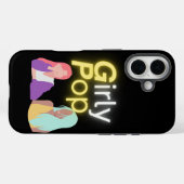 Meisjesachtige poptelefoon Case-Mate iPhone case (Achterkant (horizontaal))
