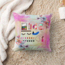 Meisjesachtige Roze Tiener Make-up Bloem Personali