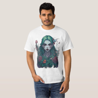 meisjesanime bloemen bos 1 t-shirt