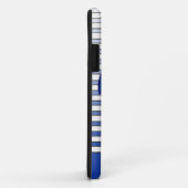 Meisjesanker Nautical Sailing Boat Ombre Stripes Case-Mate iPhone Case (Achterkant/rechts)