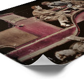 Meisjesautomatische mechanica van 1920 poster (Hoek)