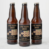 Meisjesavond | Slot Machine Winnaar Las Vegas Bier Etiket (Flessen)