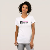 MEISJESAVOND T-SHIRT (Voorkant volledig)
