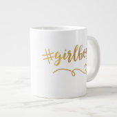 #meisjesbaas Koffee Mok met hart (Voorkant rechts)