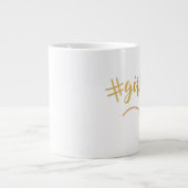 #meisjesbaas Koffee Mok met hart (Voorkant)