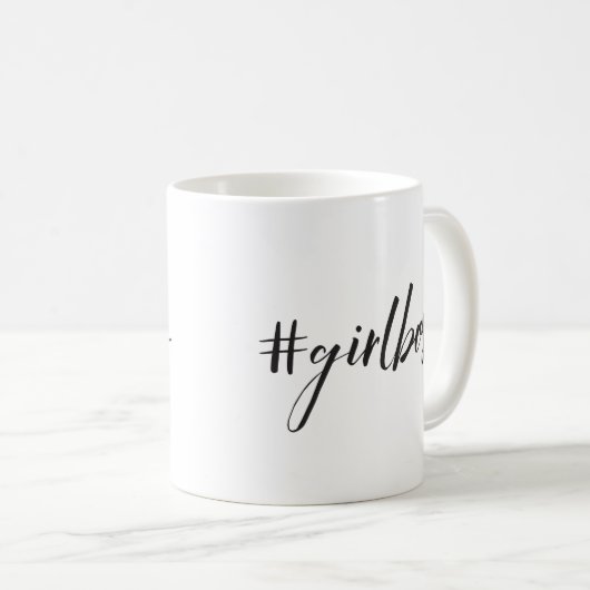 #meisjesbaas koffiemok (Voorkant rechts)