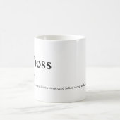 Meisjesbaas - Woordwoordenboek Koffiemok (Center)