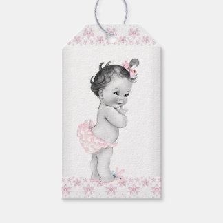 MeisjesBaby shower Cadeaulabel