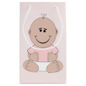 MeisjesBaby shower Klein Cadeauzakje (Achterkant)