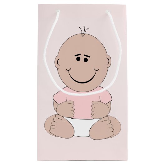 MeisjesBaby shower Klein Cadeauzakje (Achterkant)