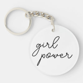 Meisjesbende | Meisjeskracht Feministische Cute Ac Sleutelhanger