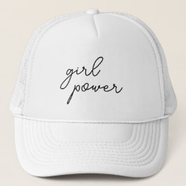 Meisjesbende Moderne Feministische Stijl Meisjeskr Trucker Pet