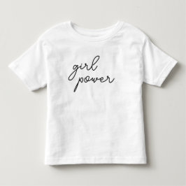 Meisjesbende | Schattig Meisjeskracht Modern Citaa Kinder Shirts