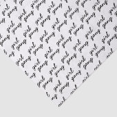 meisjesbende schattig modern feministisch meidengr tissuepapier (Detail)