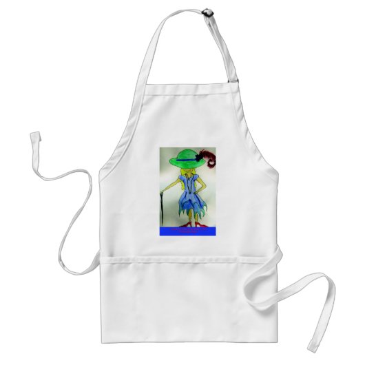 Meisjesboek Apron Standaard Schort (Voorkant)