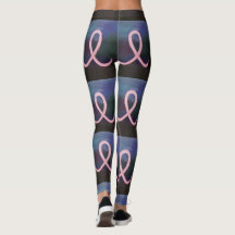 Meisjesborstkankervoorlichting Abstracte kunst