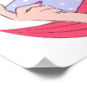 MeisjesCartoon Poster (Hoek)