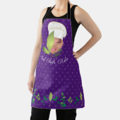 Meisjeschefs heersen Afrikaanse Amerikaanse kruidp Schort (Insitu)