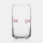 Meisjesclub Blikvorm Glas (Links)