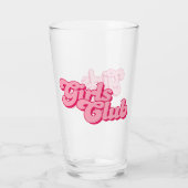 Meisjesclub Glas (Achterkant)